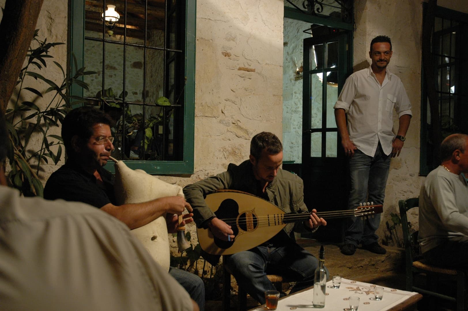 Museum café in Athens