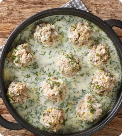 Grandma's Giouvarlakia