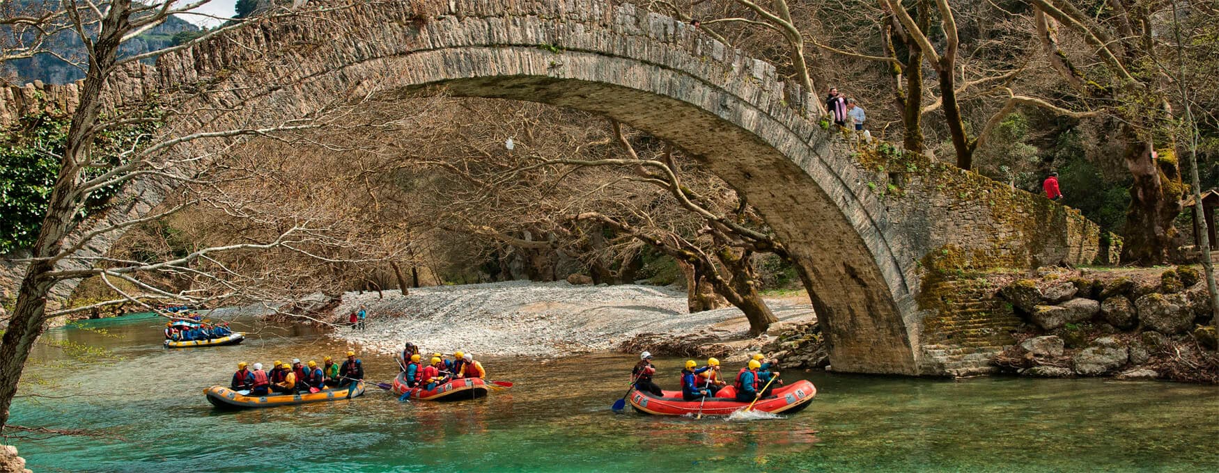 Rafting auf dem Voidomatis