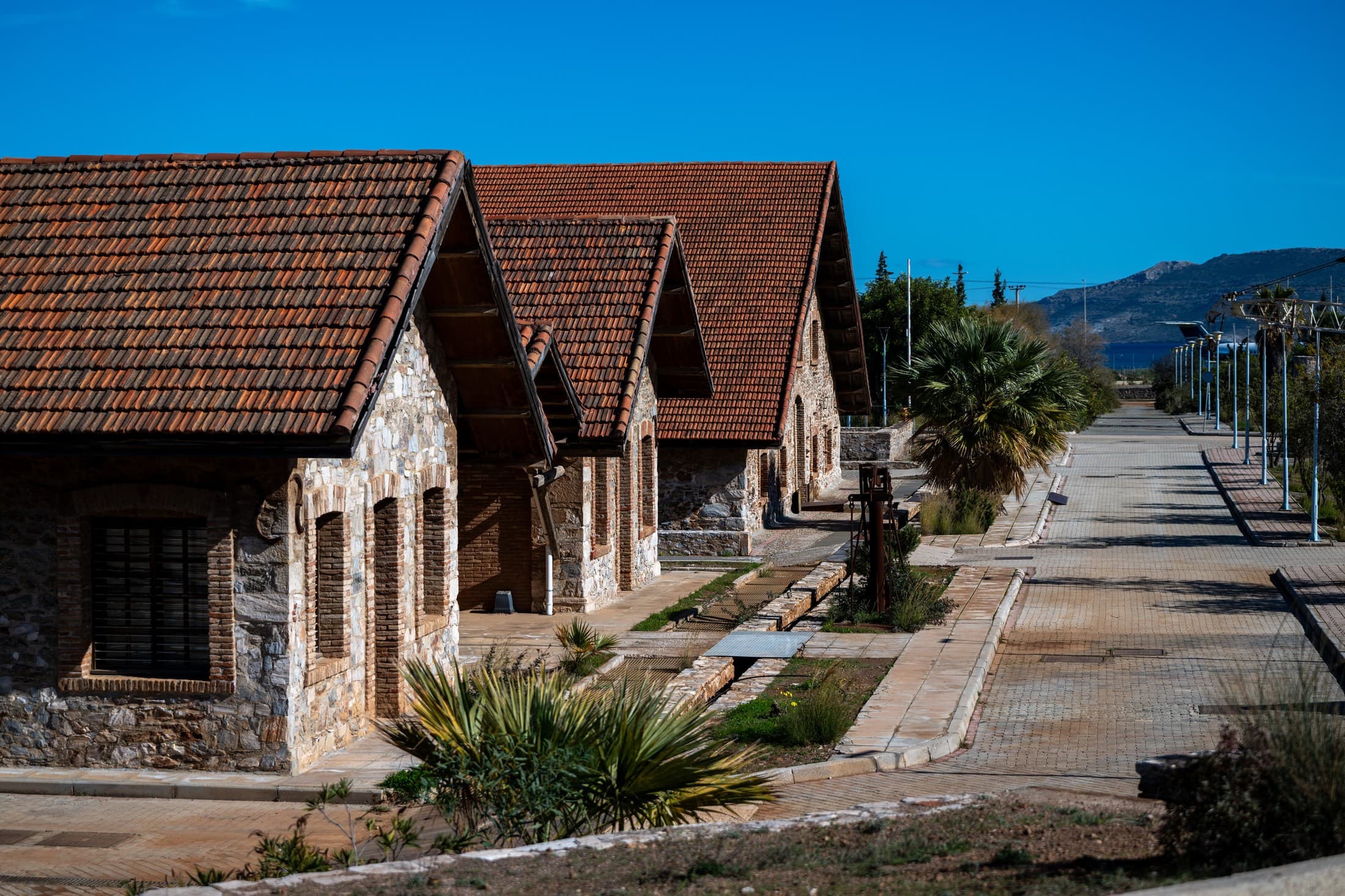 Industriearchitektur in Lavrio