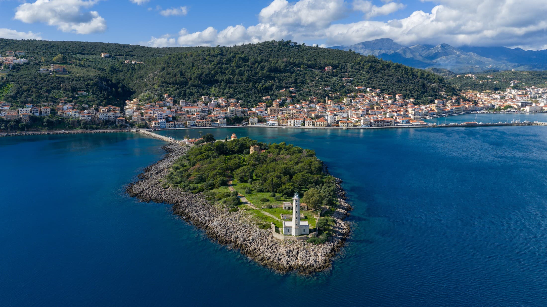 Die Insel Kranai (Marathonisi)