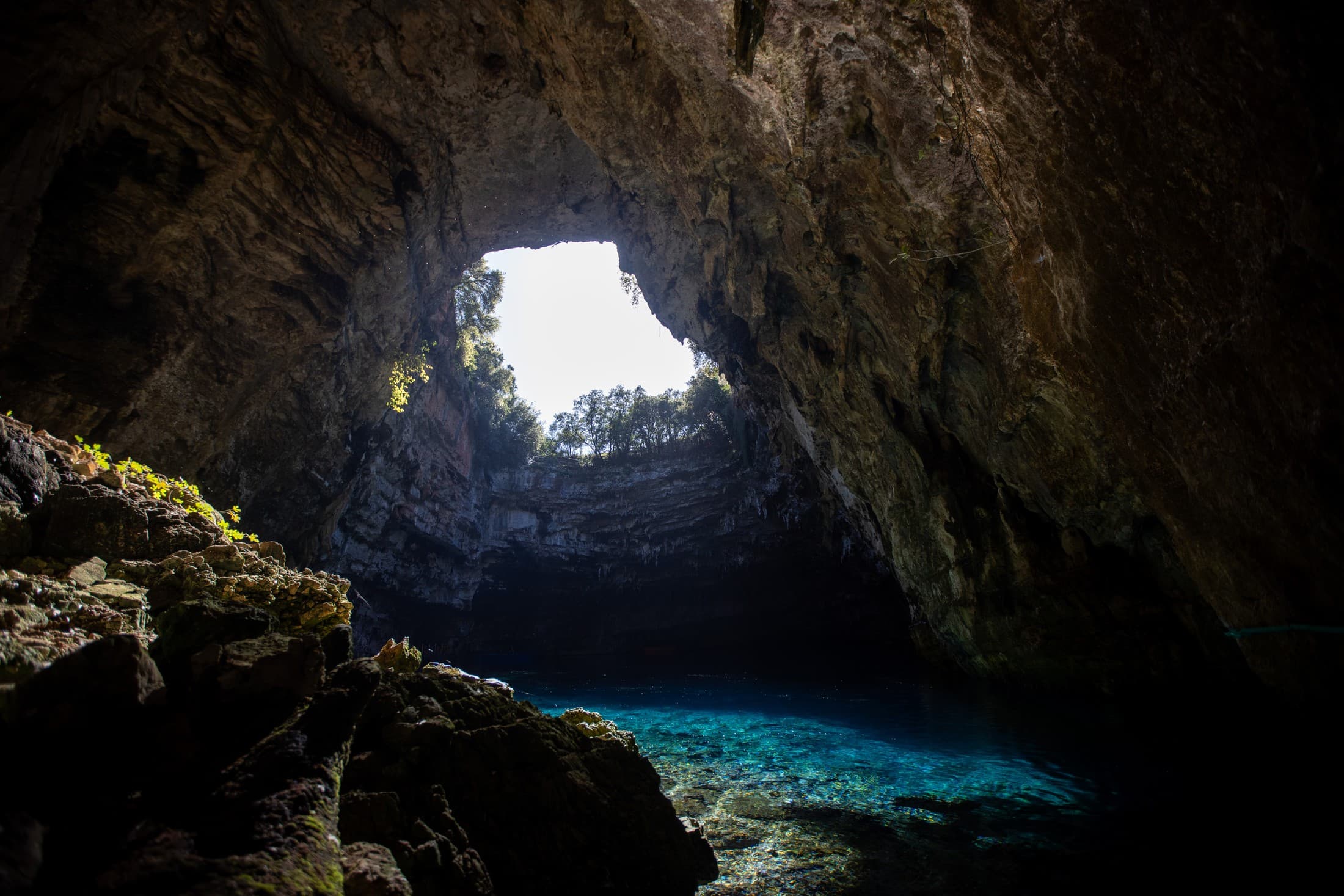 Melissani Cave