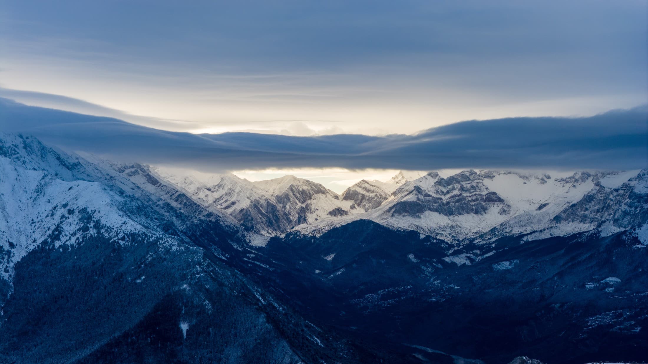 The Tzoumerka Μountain chain