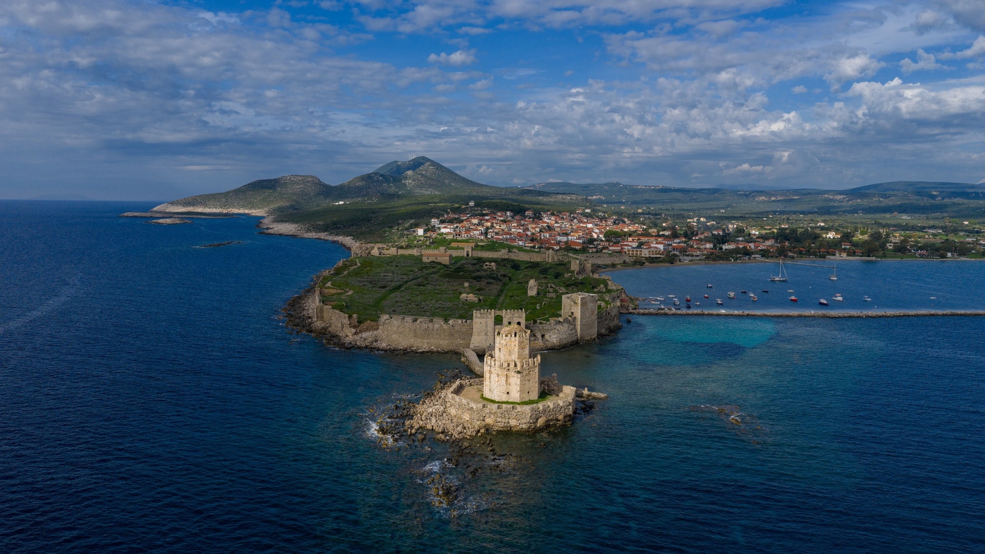 The castle of Methoni