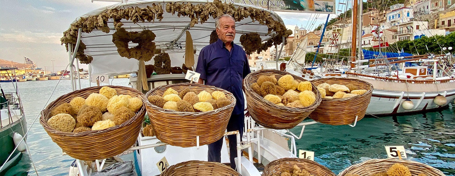 Sponge harvesters from Kalymnos