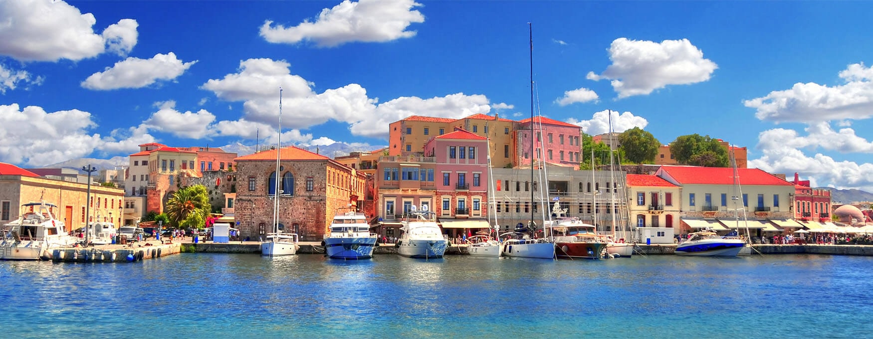 The Old Port Area of Chania