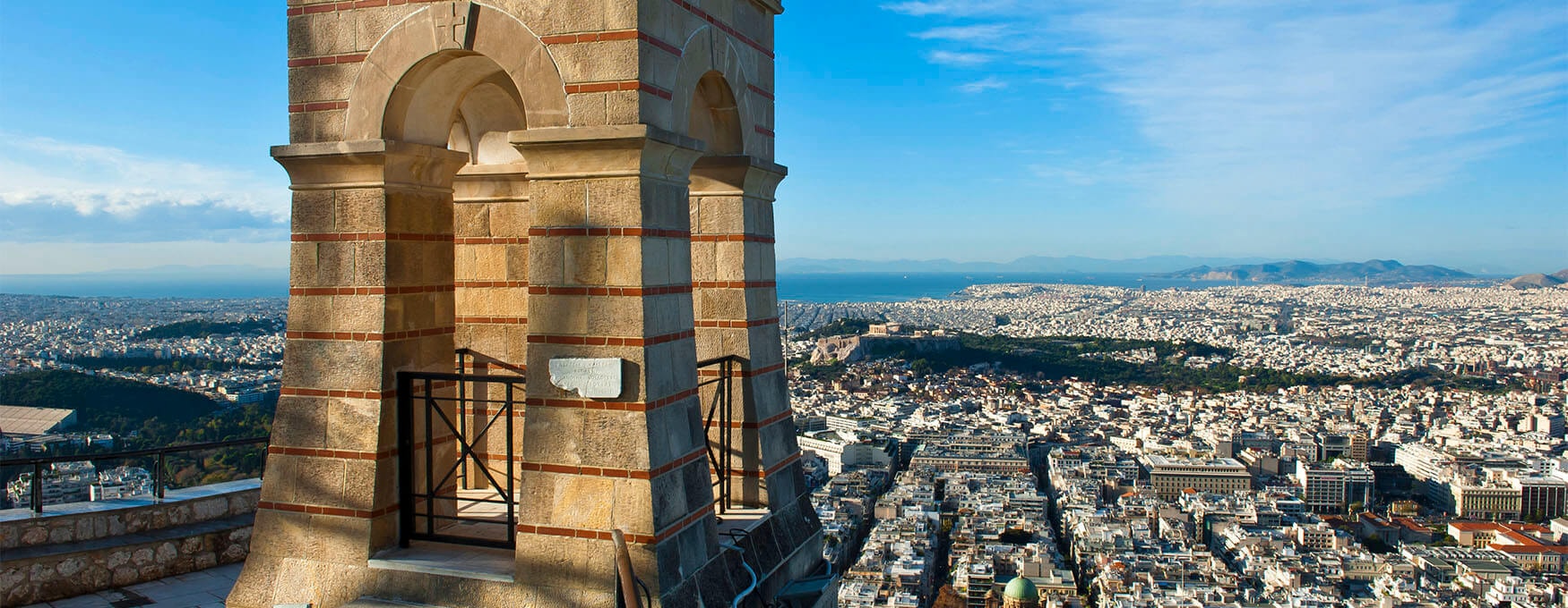 Breathtaking views over Athens