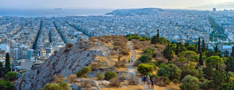 Espacios abiertos en Atenas