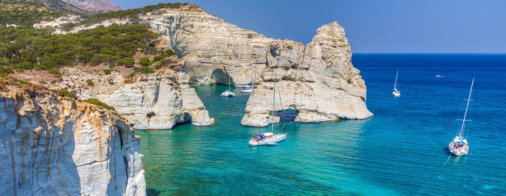 Sailing through the Cyclades