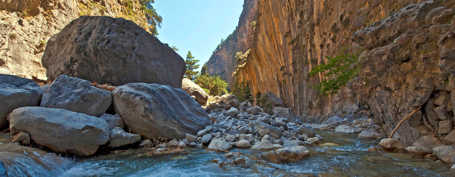 Top gorges in Greece