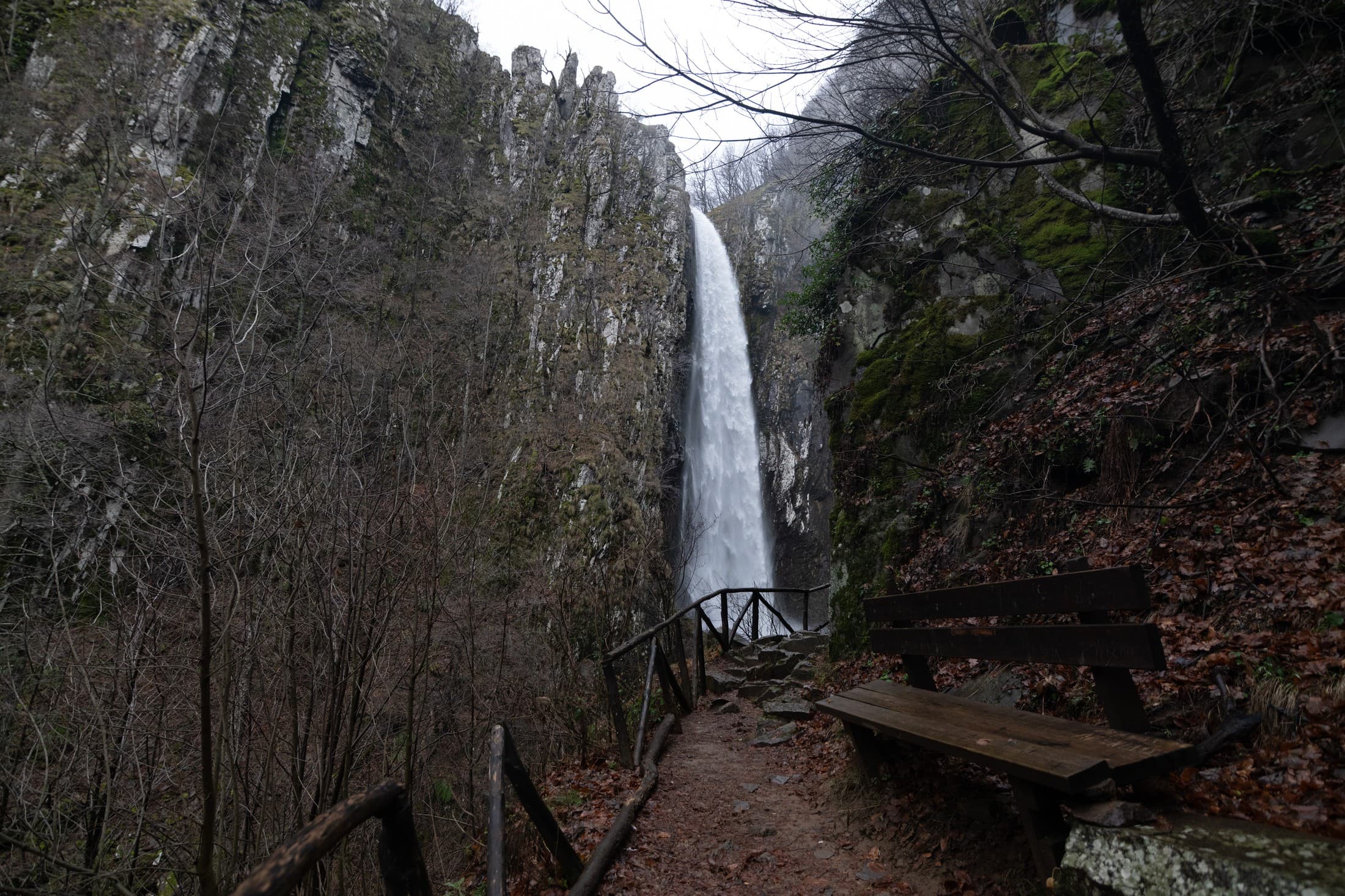 Leivaditis and Agia Varvara Waterfalls